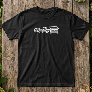 Camper T1 to T6 Evolution T-Shirt