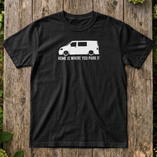 T5 Home Is Where You Park It Camper Van T Shirt