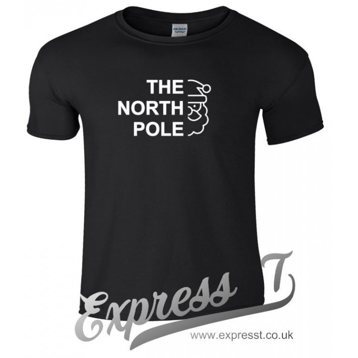 The North Pole T-Shirt | Festive Christmas Tee for Holiday Lovers