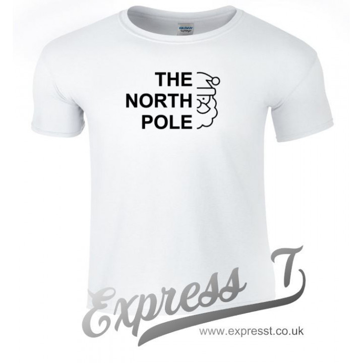 The North Pole T-Shirt | Festive Christmas Tee for Holiday Lovers
