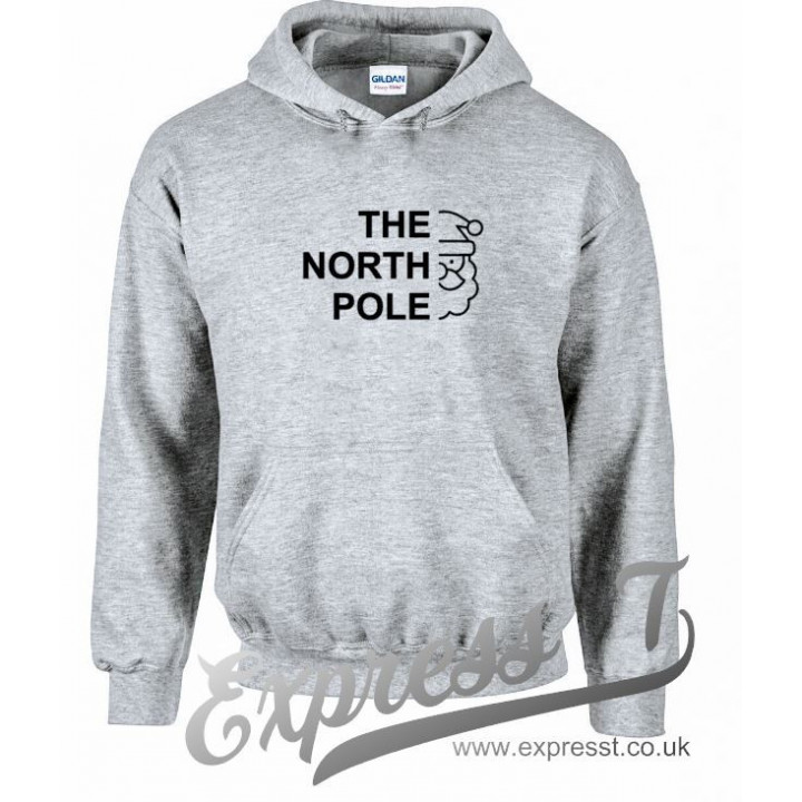 The North Pole Hoodie | Festive Christmas Hoodie for Winter & Holiday Wear