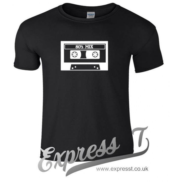 80’s Mix Tape Cassette T-Shirt | Retro Vintage Music Tee for Nostalgia Lovers