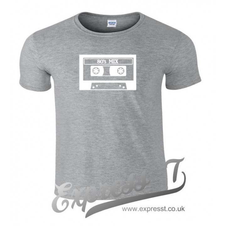 80’s Mix Tape Cassette T-Shirt | Retro Vintage Music Tee for Nostalgia Lovers