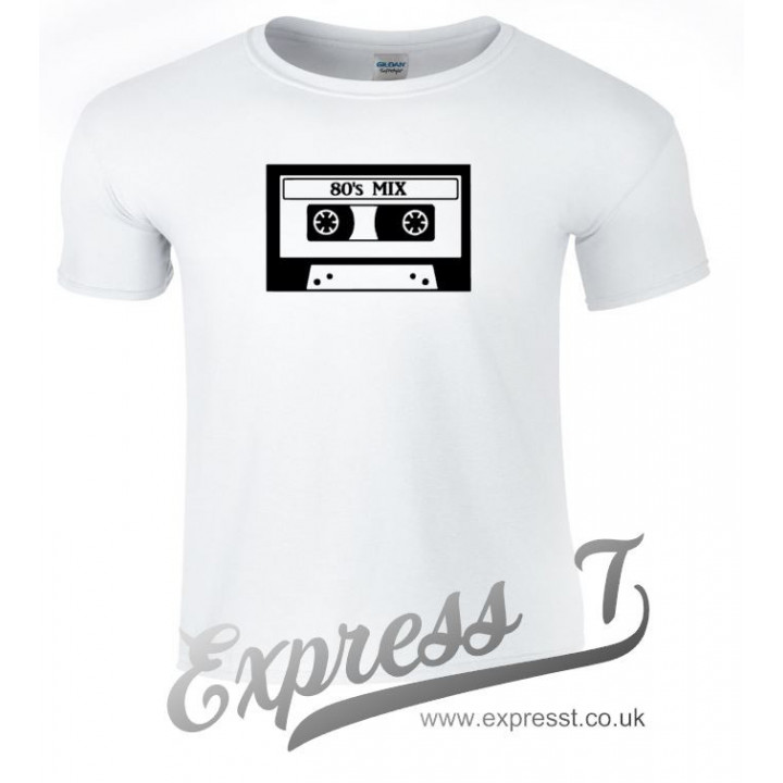 80’s Mix Tape Cassette T-Shirt | Retro Vintage Music Tee for Nostalgia Lovers