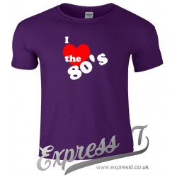 I Love the 80's T Shirt