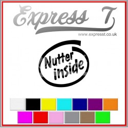 Nutter Inside Decal / Sticker