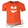 Scary Pumpkin Face Spooky Halloween T Shirt