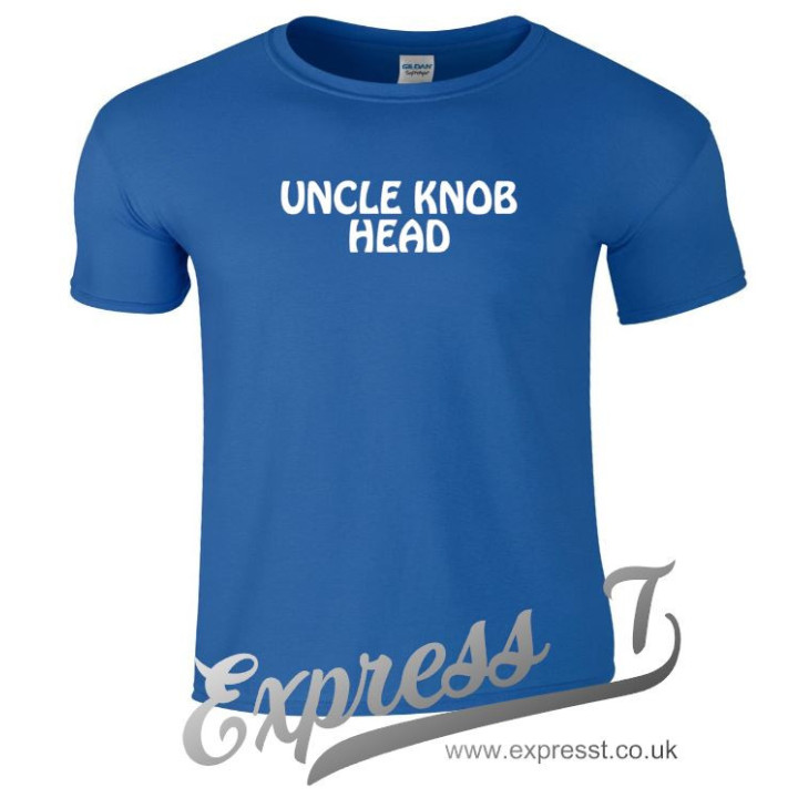 Uncle Knob Head T-Shirt | Funny Novelty Tee for Banter & Gag Gifts