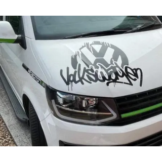 Dripping VW Decal – Custom Volkswagen Drip Sticker for Cars, Vans & Windows