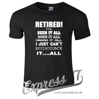 Retired T-Shirt | Funny Retirement