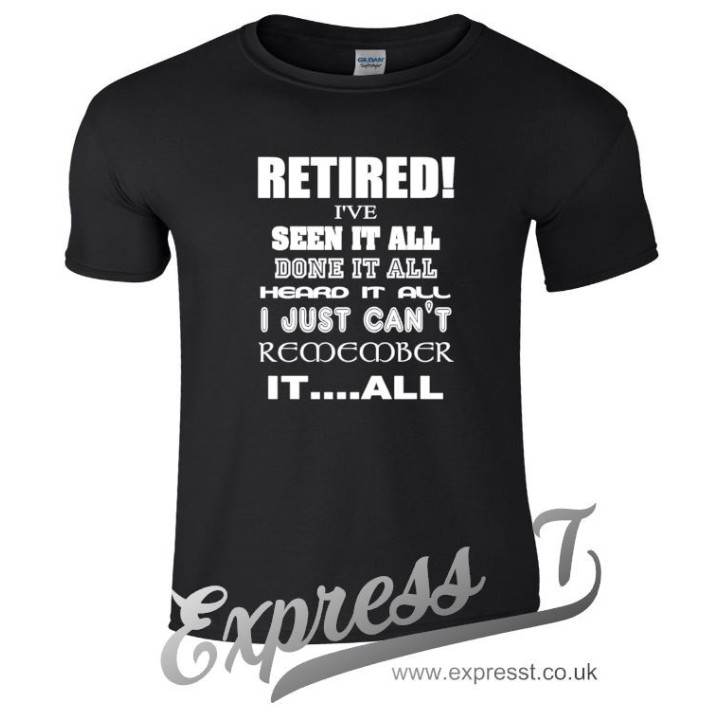 Retired T-Shirt | Funny Retirement
