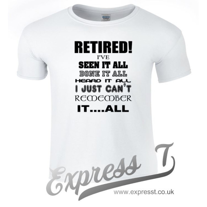 Retired T-Shirt | Funny Retirement