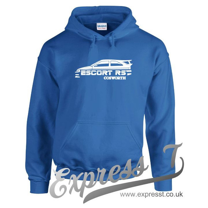 Escort RS Cosworth Hoodie | Ford Motorsport Hoodie for Rally & Car Fans