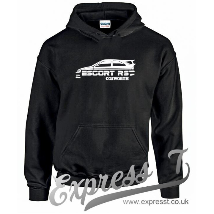 Escort RS Cosworth Hoodie | Ford Motorsport Hoodie for Rally & Car Fans
