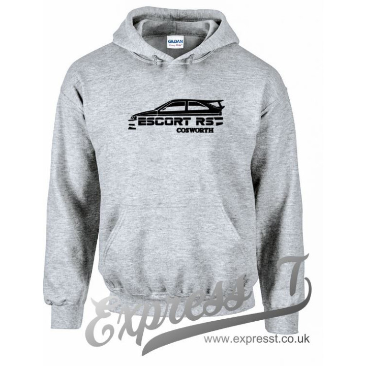 Escort RS Cosworth Hoodie | Ford Motorsport Hoodie for Rally & Car Fans
