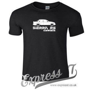 Sierra RS Cosworth T-Shirt | Classic Ford Motorsport Tee for Car Enthusiasts