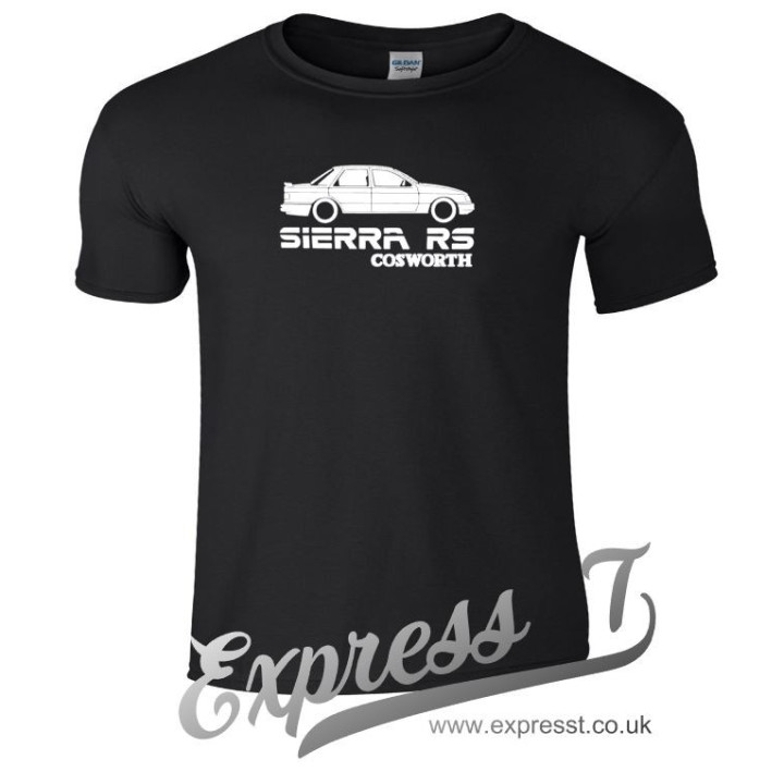 Sierra RS Cosworth T-Shirt | Classic Ford Motorsport Tee for Car Enthusiasts