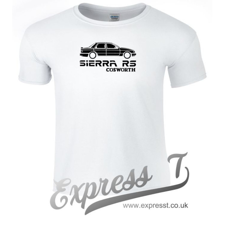 Sierra RS Cosworth T-Shirt | Classic Ford Motorsport Tee for Car Enthusiasts