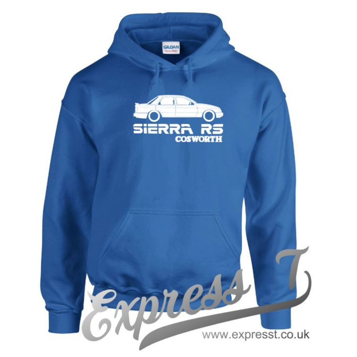 Sierra RS Cosworth Hoodie | Classic Ford Performance Hoodie for Car Enthusiasts