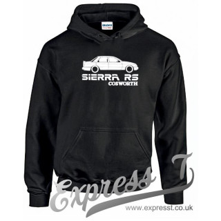 Sierra RS Cosworth Hoodie | Classic Ford Performance Hoodie for Car Enthusiasts