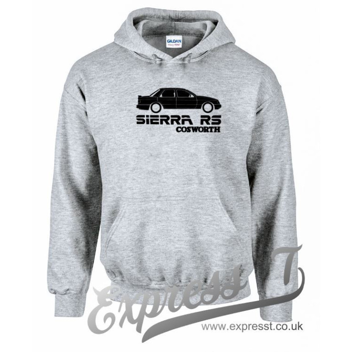 Sierra RS Cosworth Hoodie | Classic Ford Performance Hoodie for Car Enthusiasts
