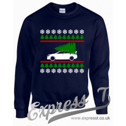 Subaru Impreza WRX STI 2015 on Christmas Sweatshirt