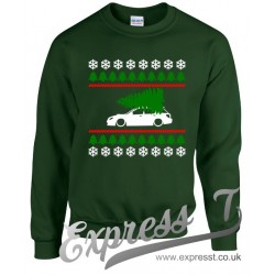 Subaru Impreza Hawkeye Wagon Christmas Sweatshirt