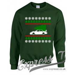 Subaru Impreza Hawkeye Christmas Sweatshirt