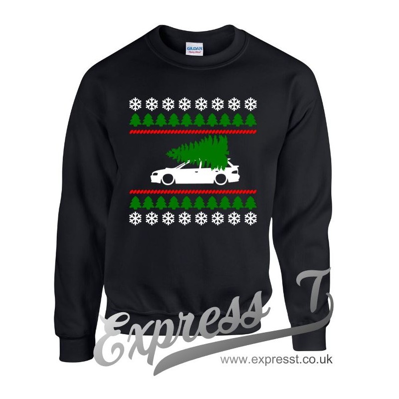 Subaru Impreza Classic Wagon Christmas Sweatshirt