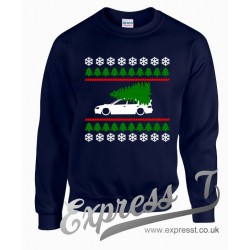 Subaru Impreza Classic Christmas Sweatshirt