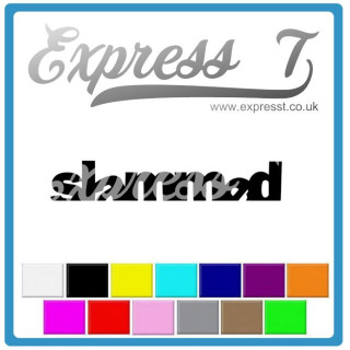 "Slammed" Decals – Express Your Lowered Ride Aesthetic
