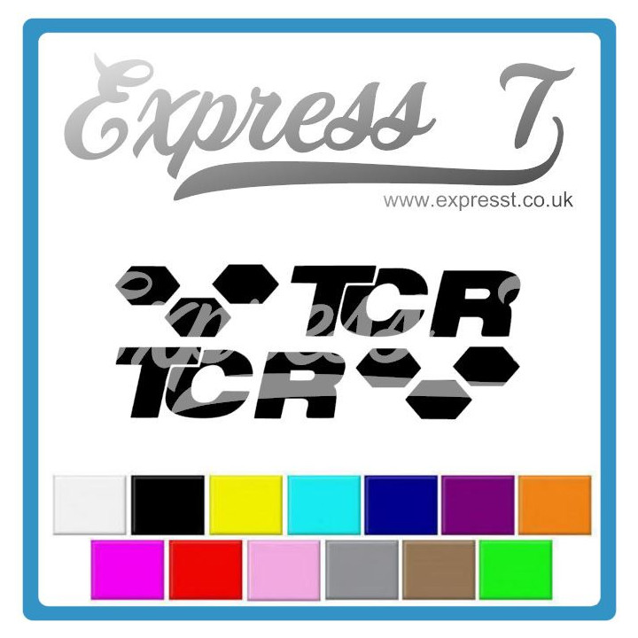 VW TCR Decal x 2 – Showcase Your Motorsport Passion