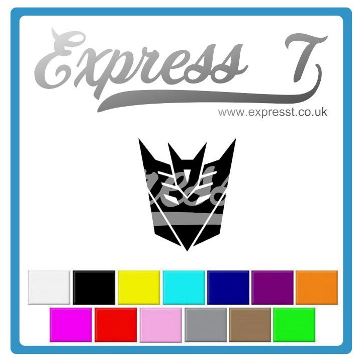 Transformers Decepticon Decals – Declare Your Allegiance