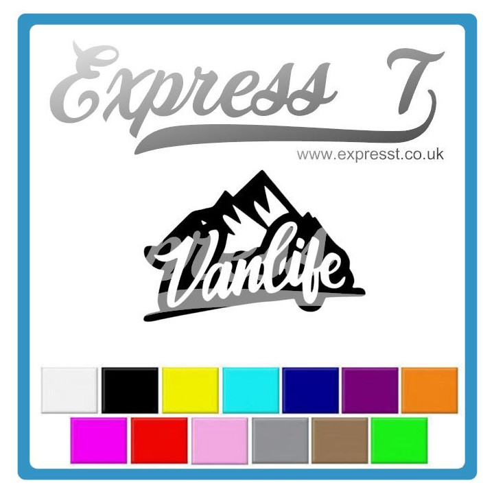 Van Life Decal – Celebrate the Open Road