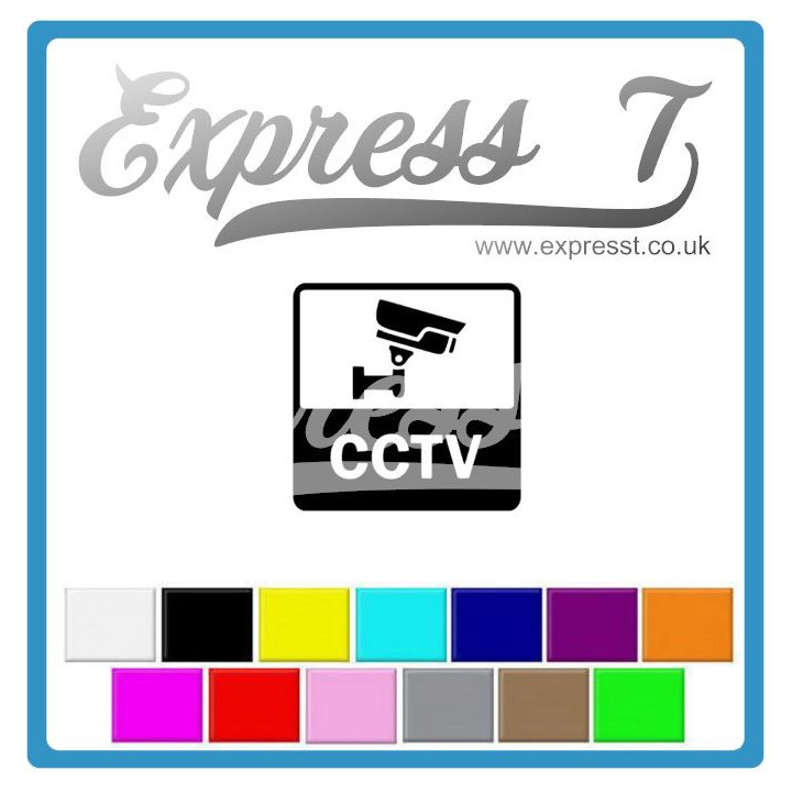 CCTV Decal – Enhancing Security and Deterrence