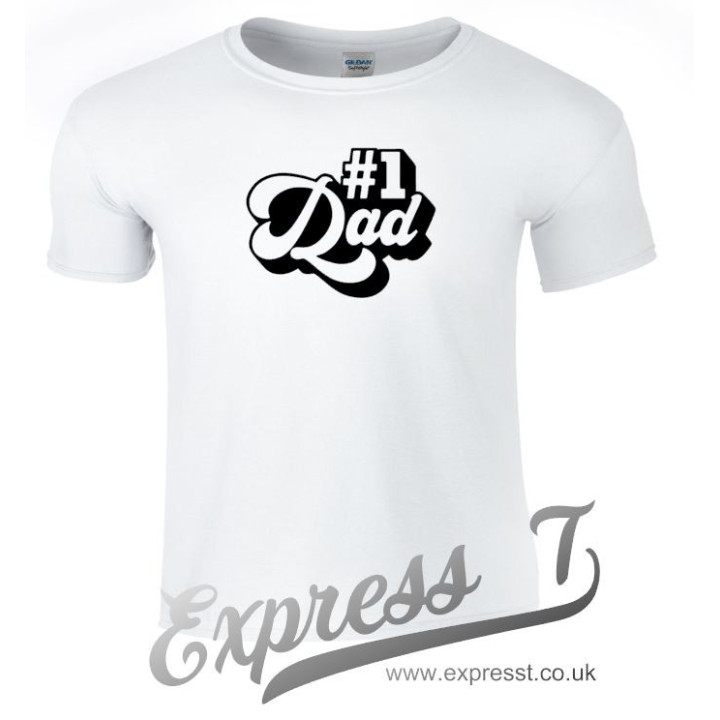 Number One Dad T-Shirt - The Ultimate Father's Gift