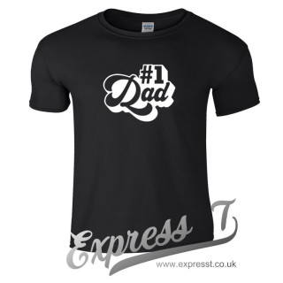Number One Dad T-Shirt - The Ultimate Father's Gift