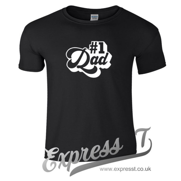 Number One Dad T-Shirt - The Ultimate Father's Gift