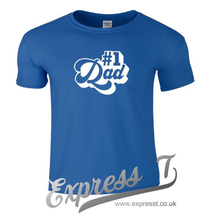 Number One Dad T-Shirt - The Ultimate Father's Gift