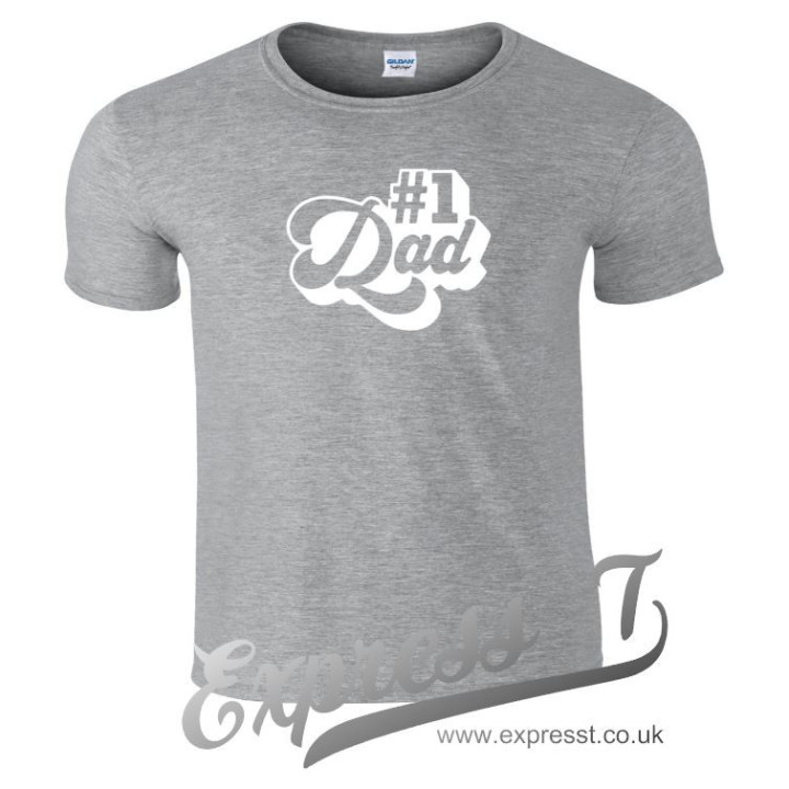 Number One Dad T-Shirt - The Ultimate Father's Gift