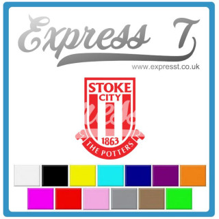 Stoke City FC Decal - Show Your Potters Pride!