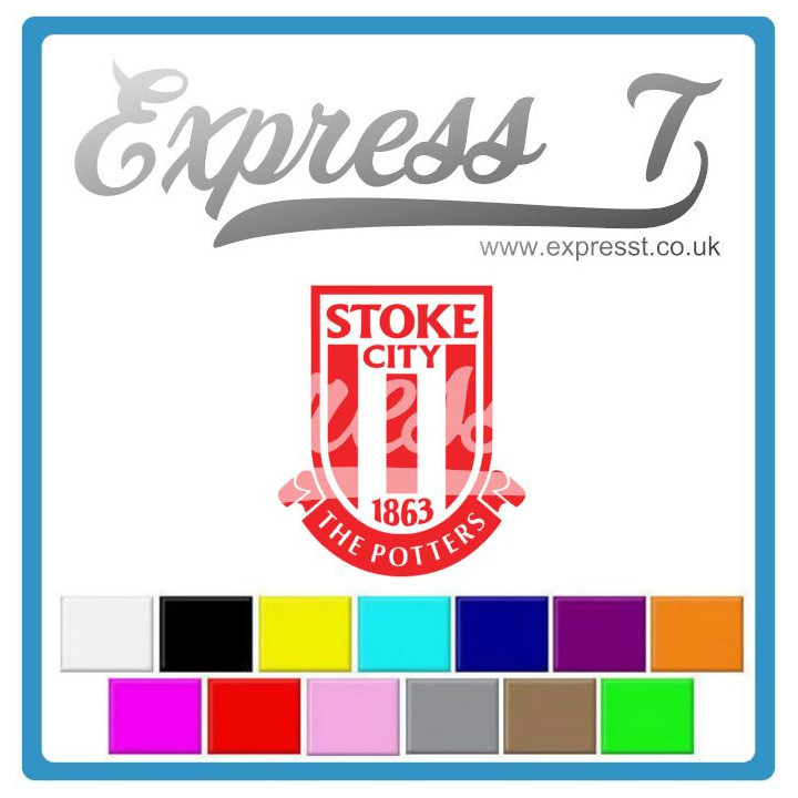 Stoke City FC Decal - Show Your Potters Pride!