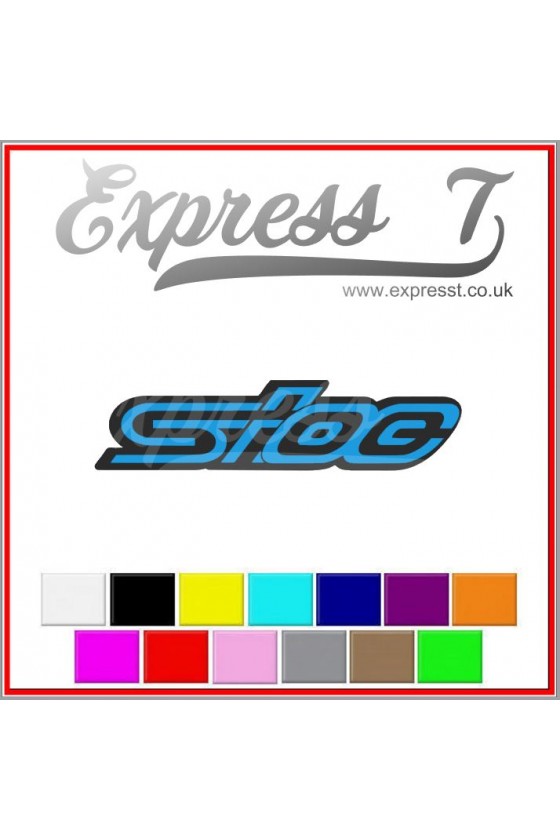 SIOC Sticker two colour