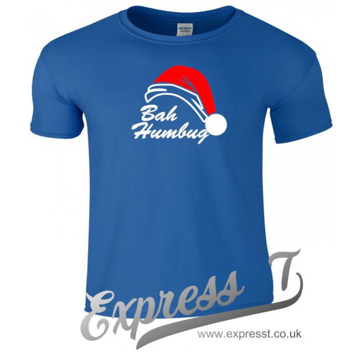 Bah Humbug T-Shirt | Funny Christmas Grinch-Style Holiday Tee