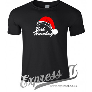 Bah Humbug T-Shirt | Funny Christmas Grinch-Style Holiday Tee