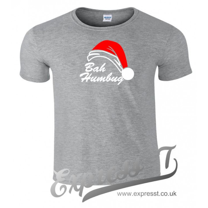 Bah Humbug T-Shirt | Funny Christmas Grinch-Style Holiday Tee