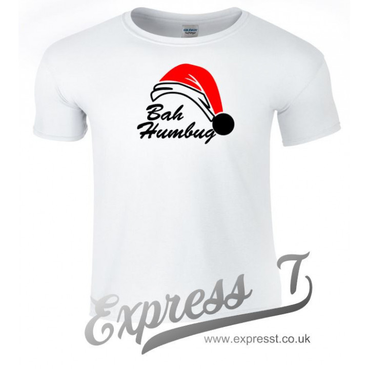 Bah Humbug T-Shirt | Funny Christmas Grinch-Style Holiday Tee