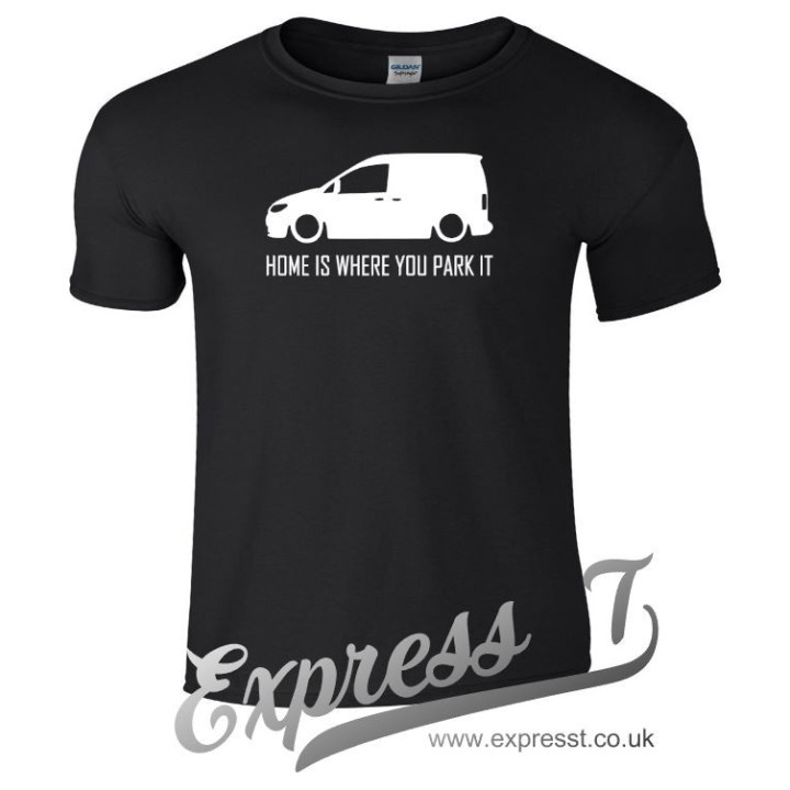 VW Caddy "Home Is Where You Park It" T-Shirt