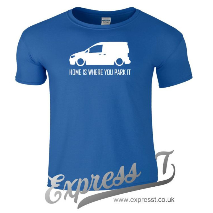VW Caddy "Home Is Where You Park It" T-Shirt