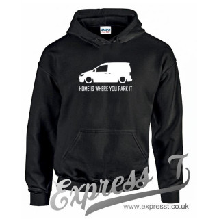 VW Caddy "Home Is Where You Park It" Hoodie